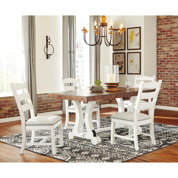 Signature Design by Ashley Valebeck D546D2 5 pc Dining Set IMAGE 1