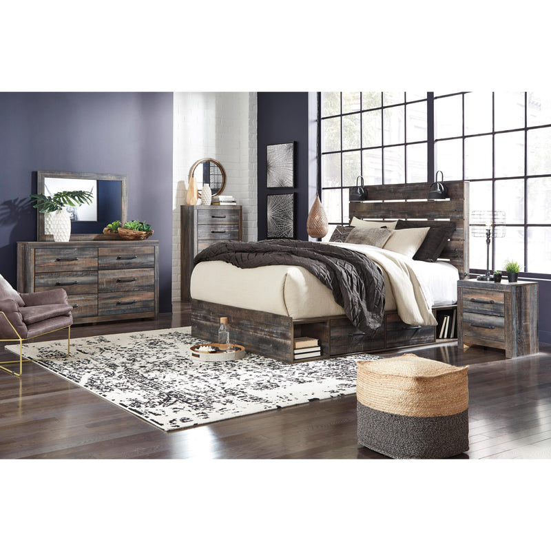 Signature Design by Ashley Drystan B211B56 6 pc Queen Panel Storage Bedroom Set IMAGE 1