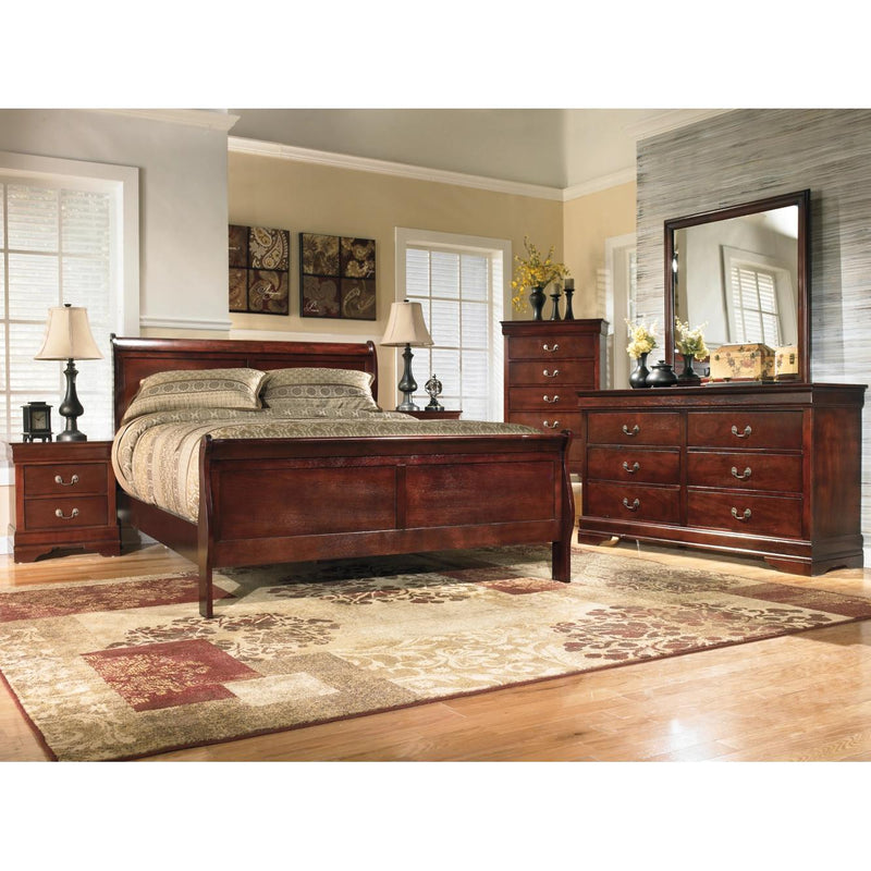 Signature Design by Ashley Alisdair B376B13 7 pc King Sleigh Bedroom Set IMAGE 1