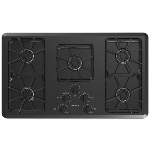 Amana 36-inch Gas Rangetop AGC6356KFB IMAGE 1