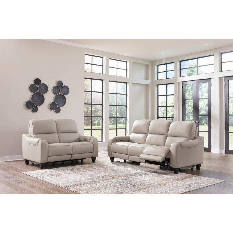  Signature Design by Ashley Mercomatic U75312U1 2 pc Power Reclining Living Room Set IMAGE 2