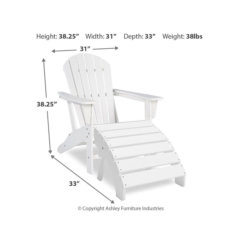  Signature Design by Ashley Sundown Treasure P011P1 2-piece Outdoor Seating Set IMAGE 7