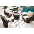  Signature Design by Ashley Paradise Trail P750P7 5-piece Outdoor Seating Set IMAGE 5