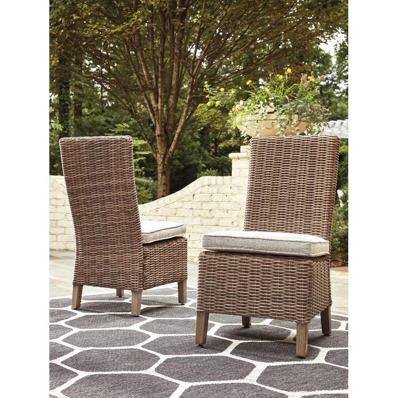  Signature Design by Ashley Beachcroft P791P3 5-piece Outdoor Dining Set IMAGE 4