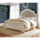 Signature Design by Ashley Realyn B743B49 7 pc Queen Panel Bedroom Set IMAGE 3