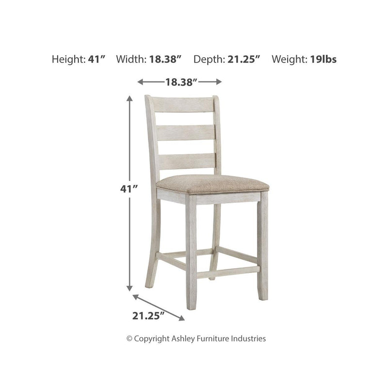  Signature Design by Ashley Skempton D394D8 7 pc Counter Height Dining Set IMAGE 12