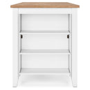 Signature Design by Ashley Gesthaven D398D3 3 pc Counter Height Dining Set IMAGE 4