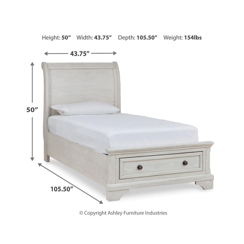  Signature Design by Ashley Robbinsdale B742B36 6 pc Twin Sleigh Bedroom Set IMAGE 12