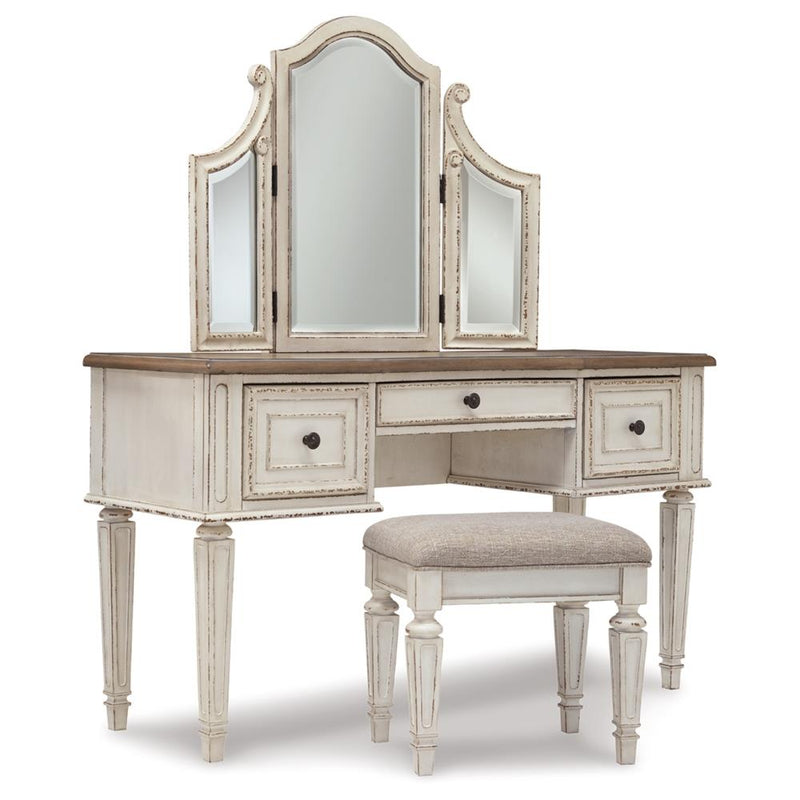  Signature Design by Ashley Realyn B743B27 7 pc Full Panel Bedroom Set IMAGE 4