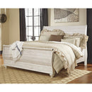  Signature Design by Ashley Willowton B267B61 7 pc King Sleigh Bedroom Set IMAGE 2