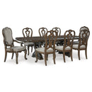 Signature Design by Ashley Maylee D947D3 7 pc Dining Set IMAGE 1