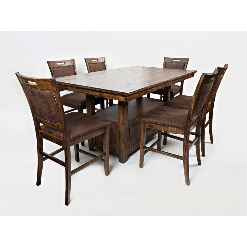 Jofran Cannon Valley Adjustable Height Dining Table with Pedestal Base 1511-72 IMAGE 10