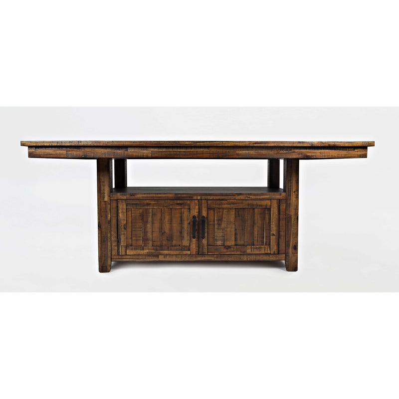 Jofran Cannon Valley Adjustable Height Dining Table with Pedestal Base 1511-72 IMAGE 1