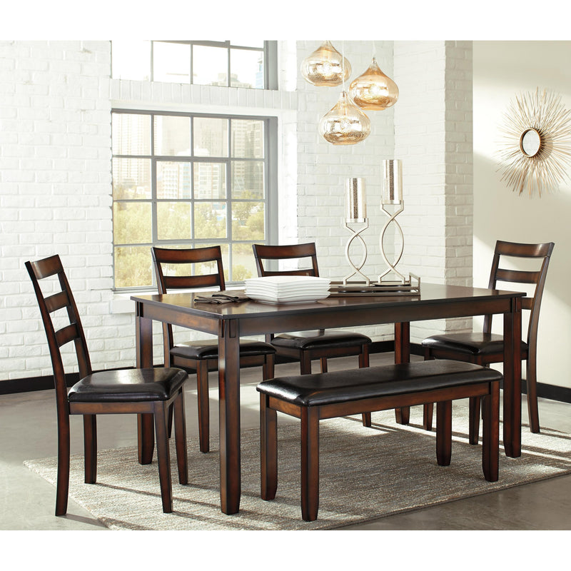 Signature Design by Ashley Coviar 6 pc Dinette D385-325 IMAGE 3