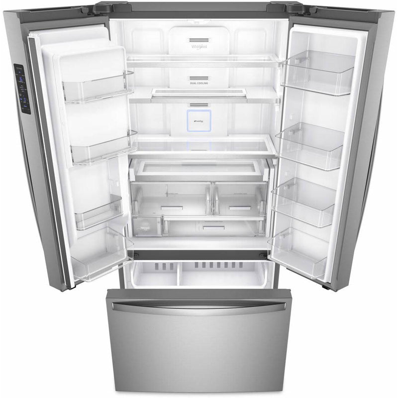 Whirlpool 36-inch, 23.8 cu. ft. Counter-Depth French 3-Door Refrigerator WRF954CIHZ IMAGE 4