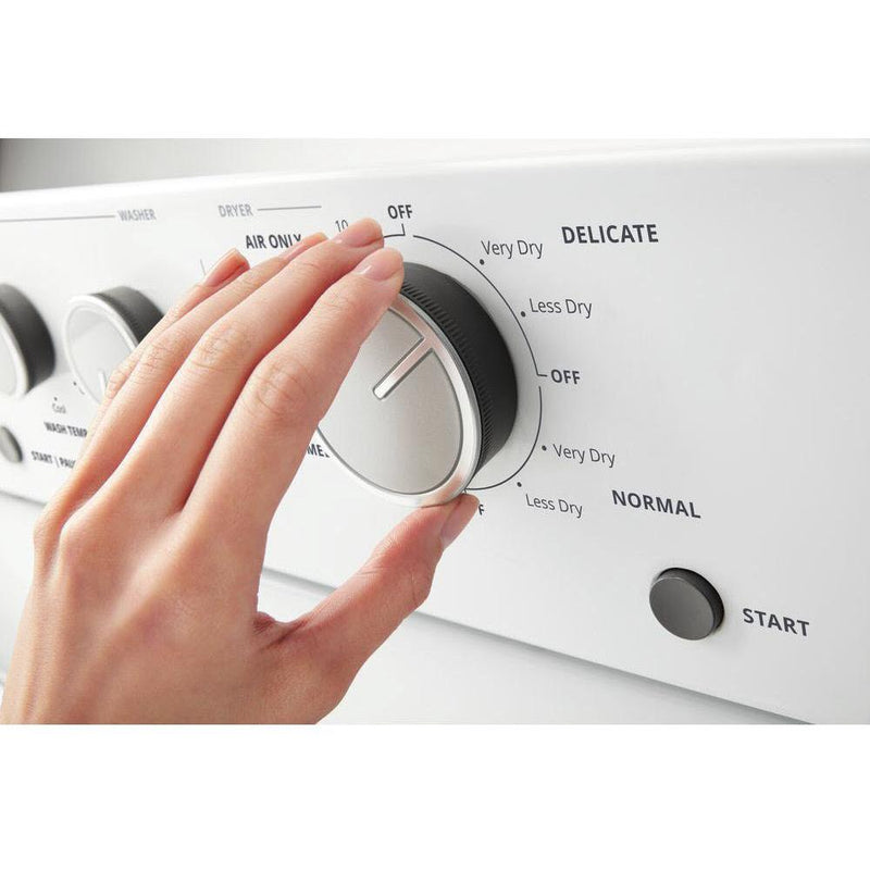  Whirlpool Stacked Washer/Dryer Gas Laundry Center WGT4027HW IMAGE 7