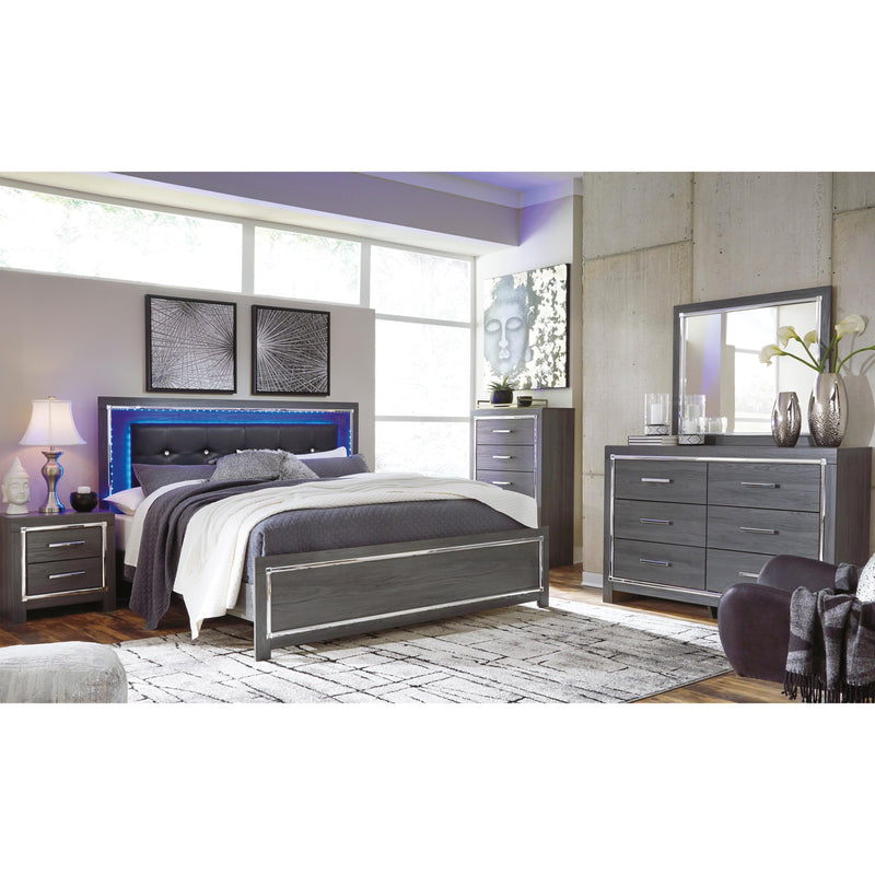 Signature Design by Ashley Lodanna King Upholstered Panel Bed B214-58/B214-56/B214-97 IMAGE 9