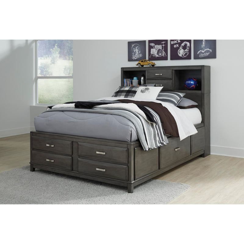 Signature Design by Ashley Caitbrook B476B4 Full Storage Bed with 7 Drawers IMAGE 2