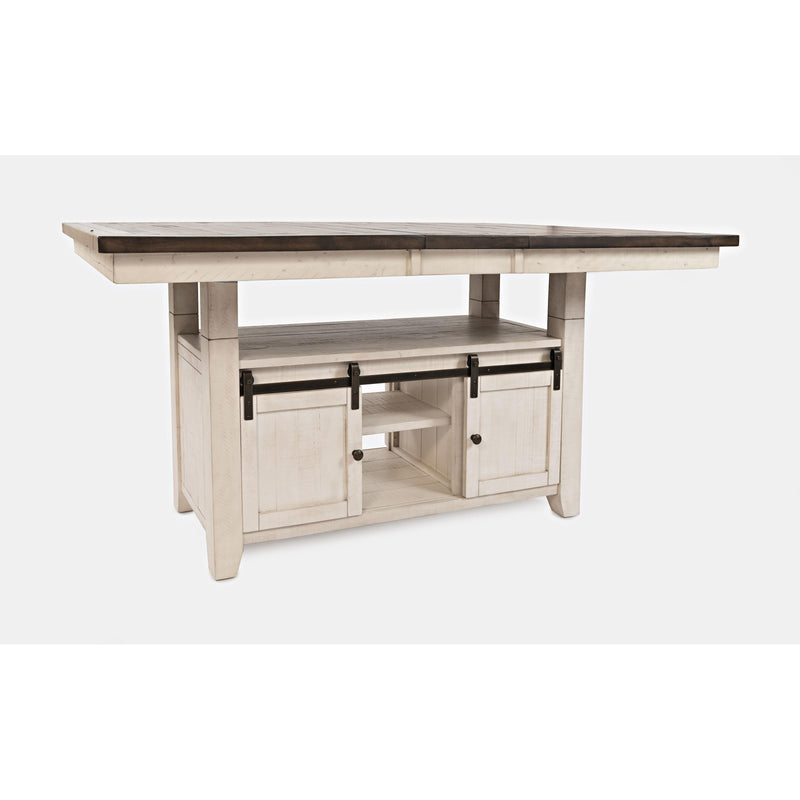 Jofran Madison County Adjustable Height Dining Table with Pedestal Base 1706-72T/1706-72B IMAGE 2