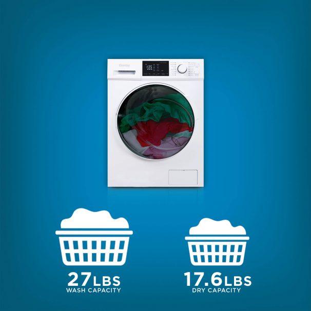  Danby All-in-One Laundry Center with LED Display DWM120WDB-3 IMAGE 6