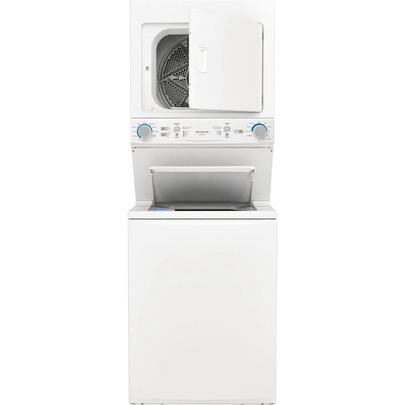  Frigidaire Stacked Washer/Dryer Electric Laundry Center FLCE752CAW IMAGE 2