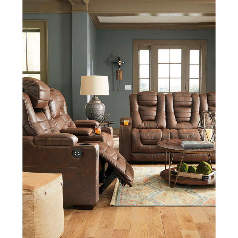Signature Design by Ashley Owner's Box 2450515 Power Reclining Sofa with Adjustable Headrest IMAGE 10