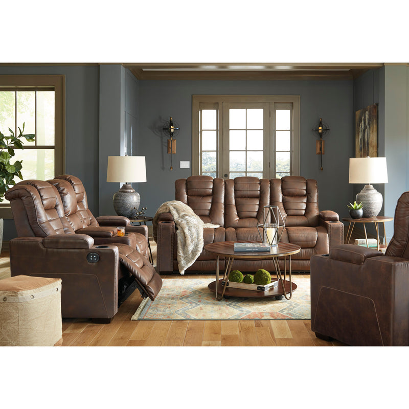 Signature Design by Ashley Owner's Box 2450515 Power Reclining Sofa with Adjustable Headrest IMAGE 13