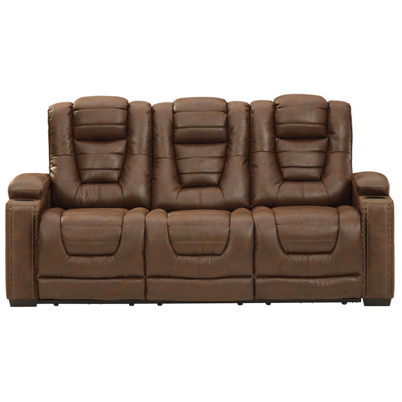 Signature Design by Ashley Owner's Box 2450515 Power Reclining Sofa with Adjustable Headrest IMAGE 1
