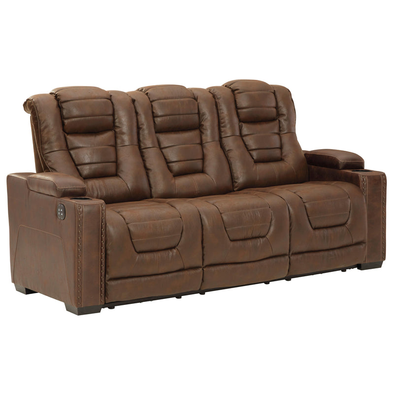 Signature Design by Ashley Owner's Box 2450515 Power Reclining Sofa with Adjustable Headrest IMAGE 2