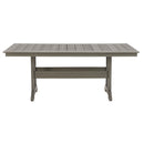  Signature Design by Ashley Visola P802-625 Rectangular Dining Table with Umbrella Option IMAGE 2