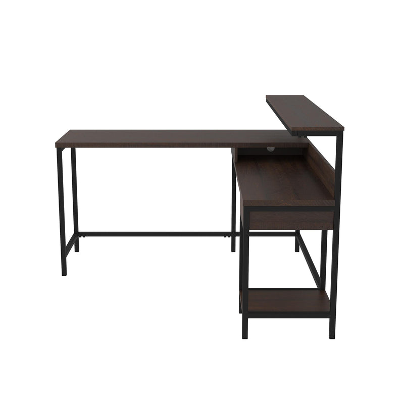 Signature Design by Ashley Camiburg H283-24 L-Desk with Storage IMAGE 2