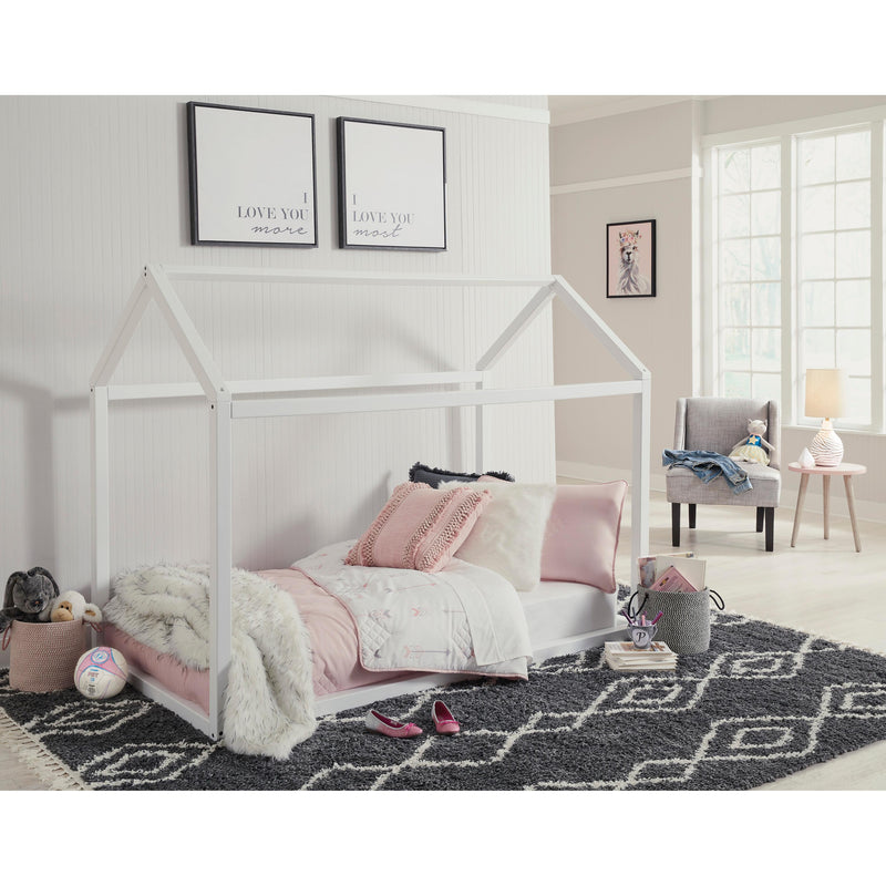 Signature Design by Ashley Flannibrook B082-261 Twin House Bed Frame IMAGE 3