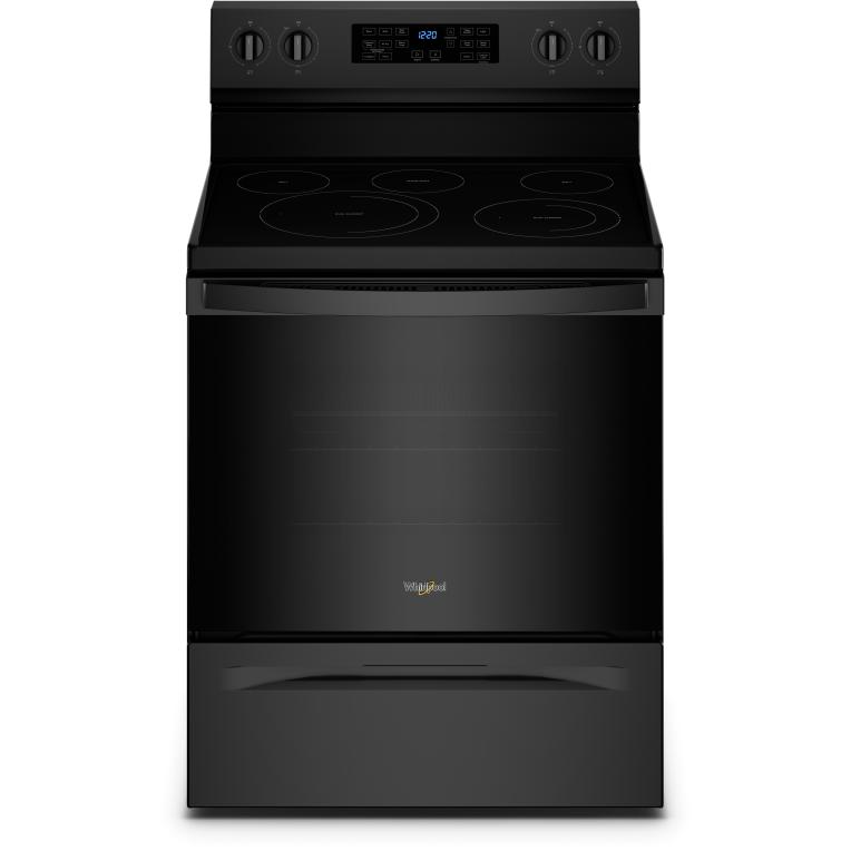 Whirlpool 30-inch Freestanding Electric Range with Air Fry YWFE550S0LB IMAGE 1