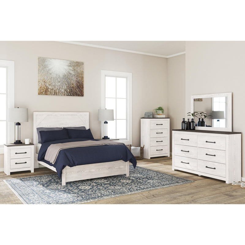 Signature Design by Ashley Gerridan 6-Drawer Dresser with Mirror B1190-31/B1190-36 IMAGE 2