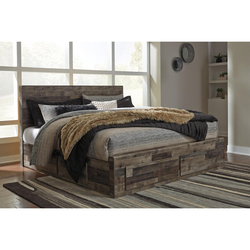 Benchcraft Derekson Queen Panel Bed with Storage B200-57/B200-54S/B200-60/B200-95/B100-13 IMAGE 2