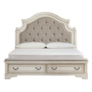 Signature Design by Ashley Realyn California King Upholstered Platform Bed B743-58/B743-56S/B743-194 IMAGE 2