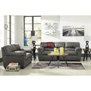 Signature Design by Ashley Bladen Stationary Leather Look Sofa 1202138 IMAGE 5
