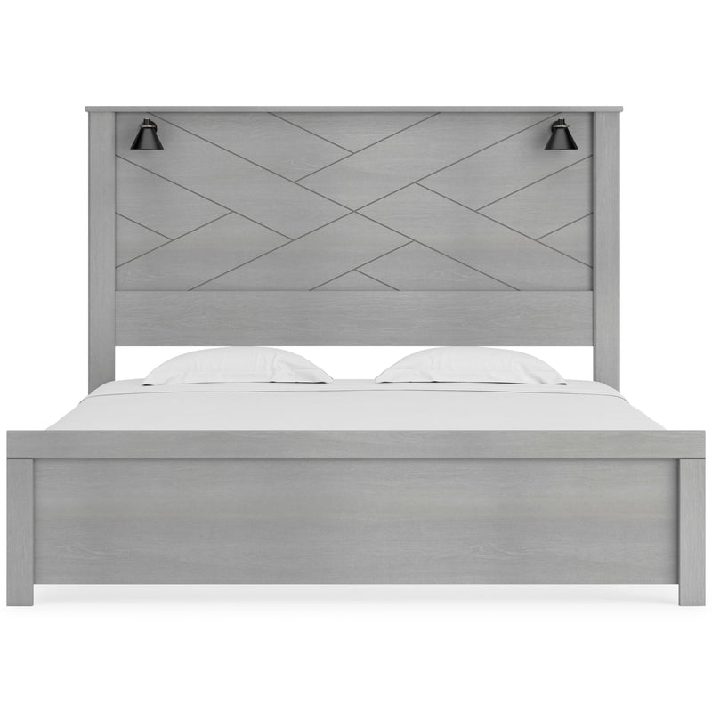 Signature Design by Ashley Cottonburg King Panel Bed B1192-58/B1192-56/B1192-99 IMAGE 2