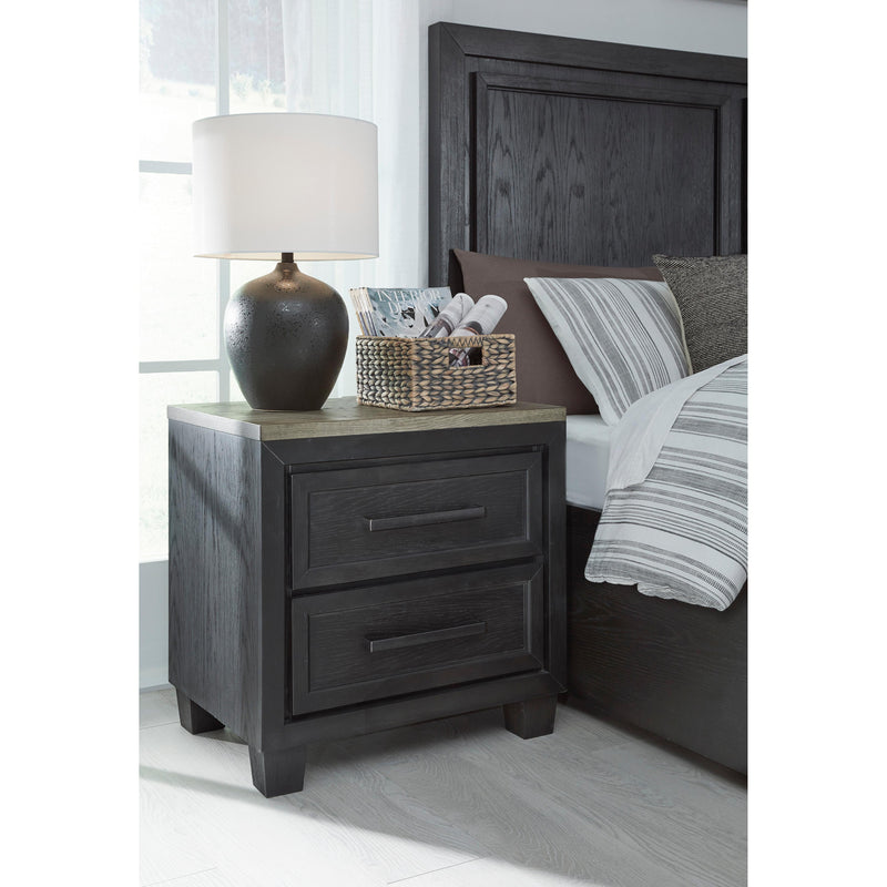 Signature Design by Ashley Foyland 2-Drawer Nightstand B989-92 IMAGE 6