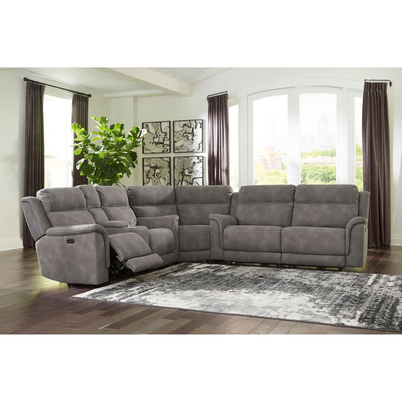 Signature Design by Ashley Next-Gen DuraPella Power Reclining Fabric Loveseat with Console 5930118C IMAGE 15