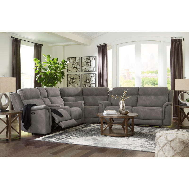 Signature Design by Ashley Next-Gen DuraPella Power Reclining Fabric Sofa 5930147C IMAGE 16