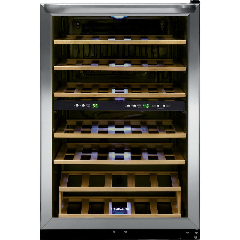 Frigidaire 45-Bottle Wine Cooler with 2 Temperature Zones FRWW4543AS IMAGE 2