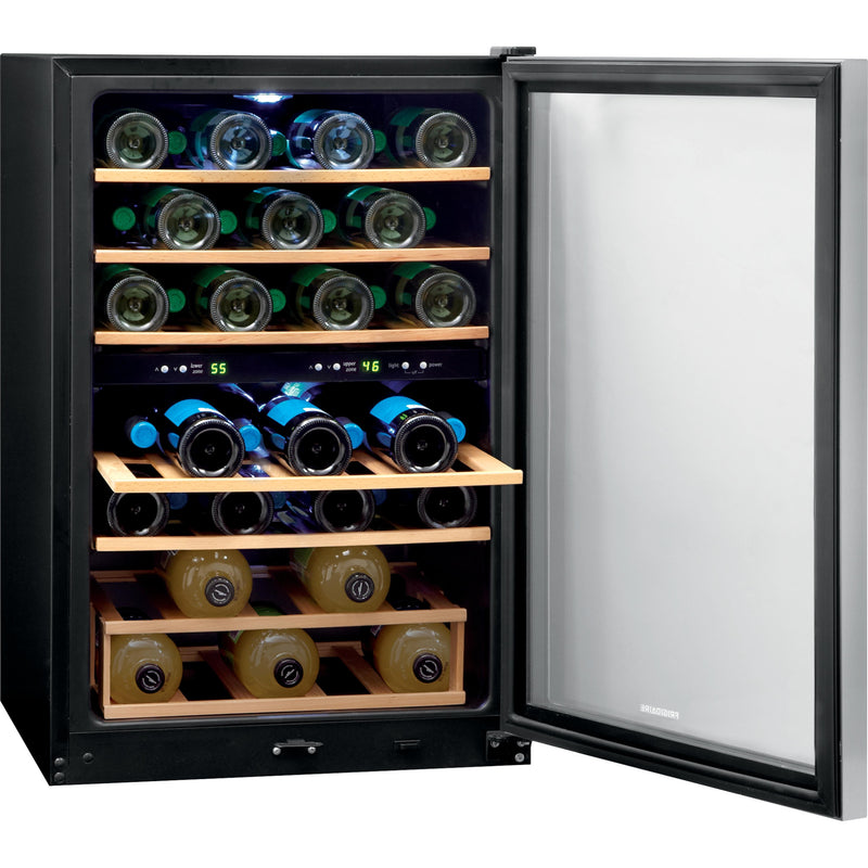  Frigidaire 45-Bottle Wine Cooler with 2 Temperature Zones FRWW4543AS IMAGE 5