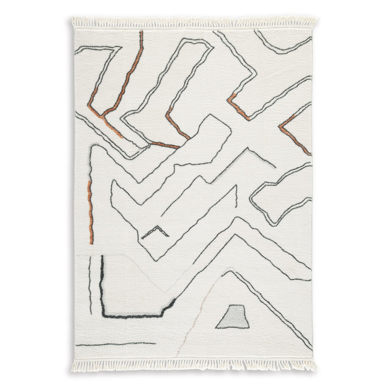 Signature Design by Ashley Cadeworth R405812 Medium Rug IMAGE 1