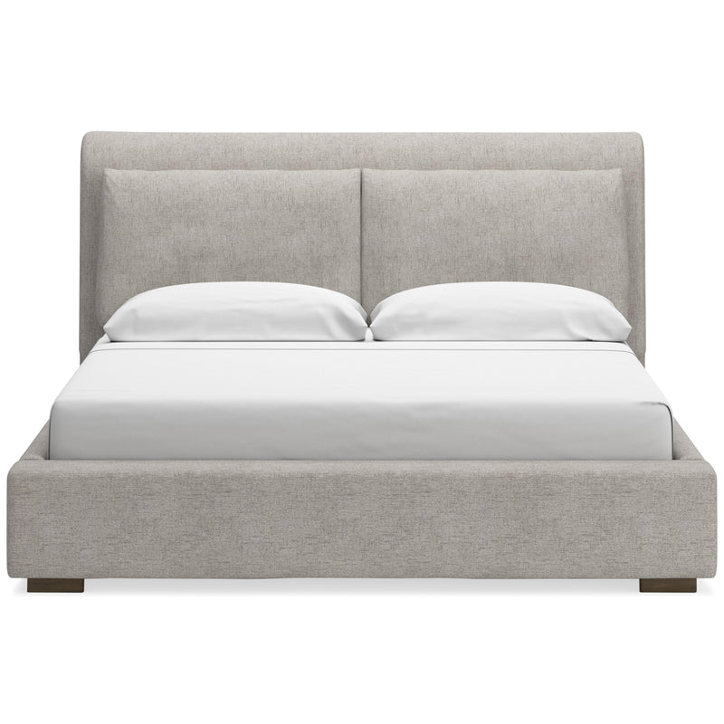 Signature Design by Ashley Cabalynn King Upholstered Platform Bed B974-78/B974-76 IMAGE 2