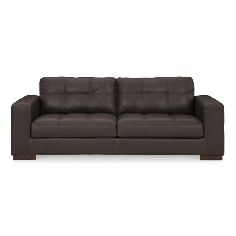 Signature Design by Ashley Luigi Stationary Leather Match Sofa 5650638C IMAGE 2