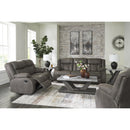 Signature Design by Ashley First Base Reclining Leather Look Loveseat 6880486C IMAGE 11