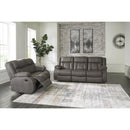 Signature Design by Ashley First Base Reclining Leather Look Loveseat 6880486C IMAGE 8