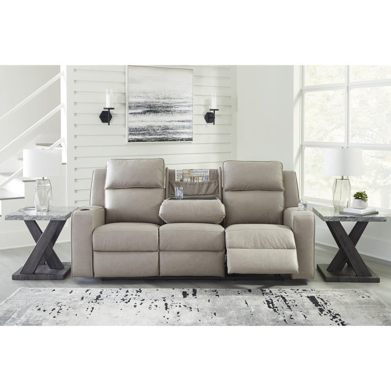 Signature Design by Ashley Lavenhorne Reclining Leather Look Sofa 6330789C IMAGE 6