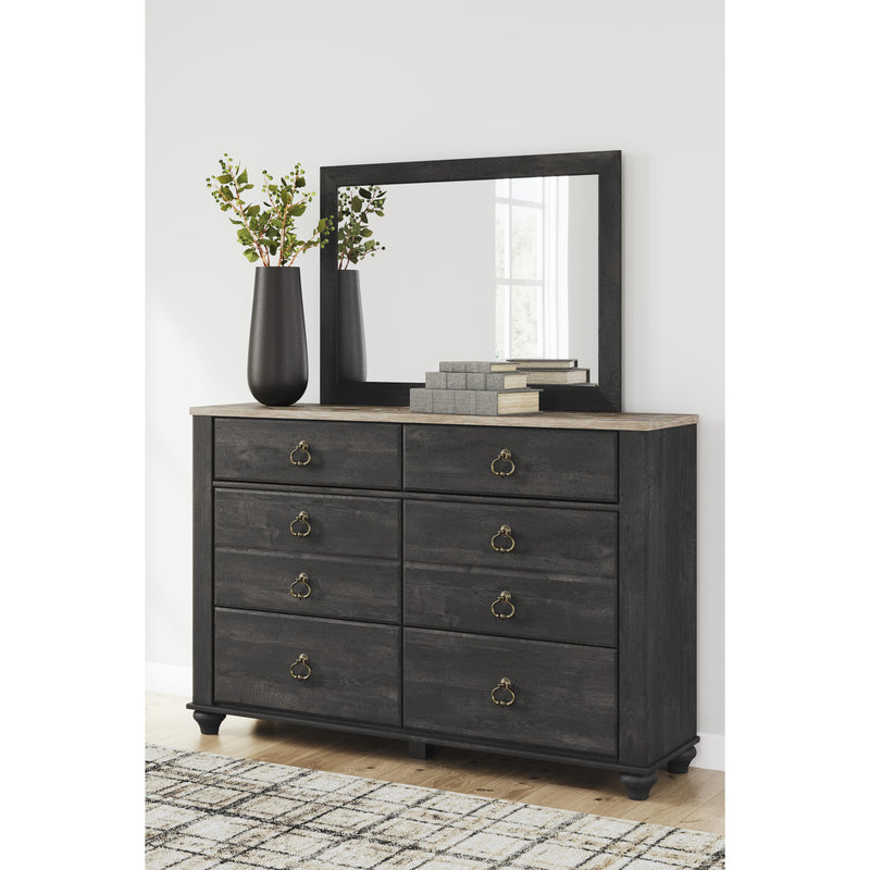 Signature Design by Ashley Nanforth Dresser Mirror B3670-36 IMAGE 3